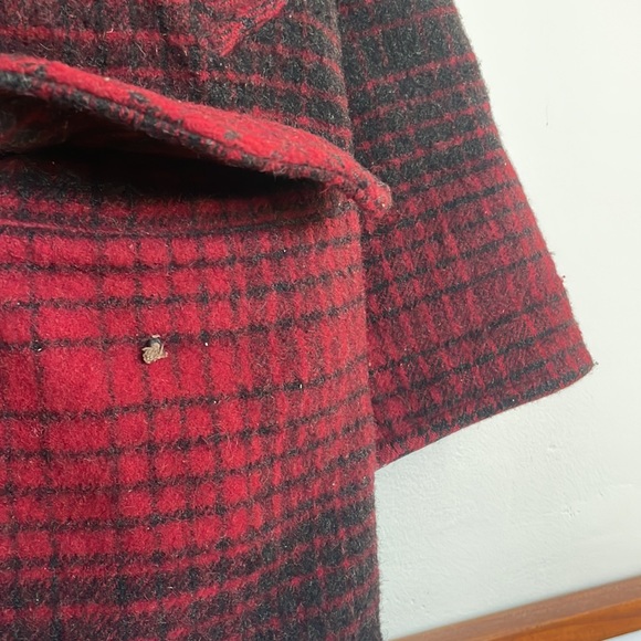 Vintage Eddie Bauer Plaid Wool Jacket USA - Picture 5 of 9